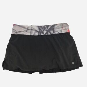 Lululemon Speed Skirt Unicorn Tears/Black Size 4